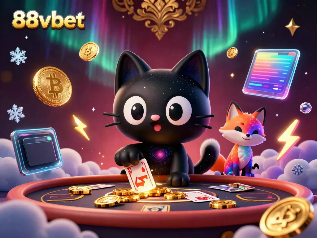Experience the captivating cosmic casino magic at 88vbet with unique characters and vibrant gaming elements.