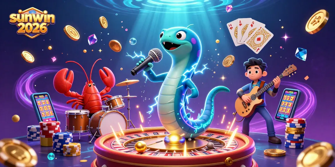 Experience thrilling gaming with sunwin 2026 featuring dynamic 3D characters in an underwater casino scene.